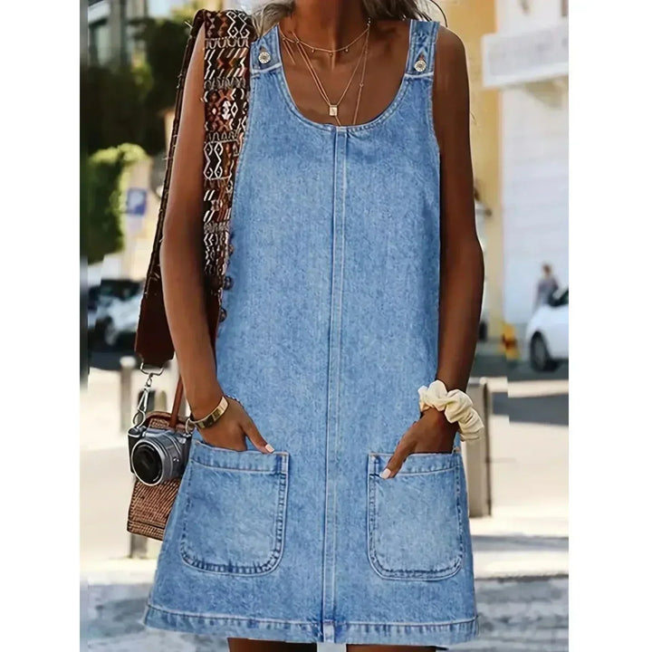 Victoria | Relaxed Denim Dress