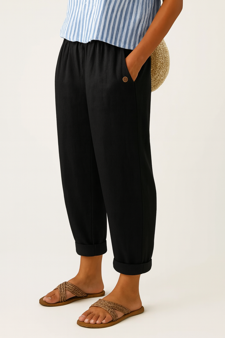 Stella | Timeless Linen-look Pants