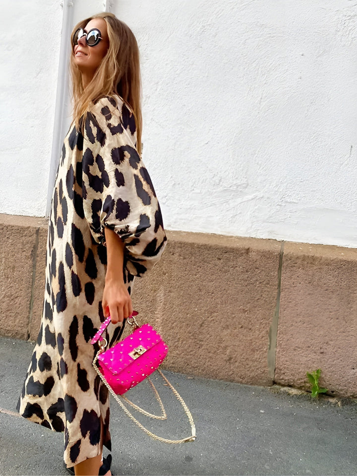 Verity | Leopard Print Dress