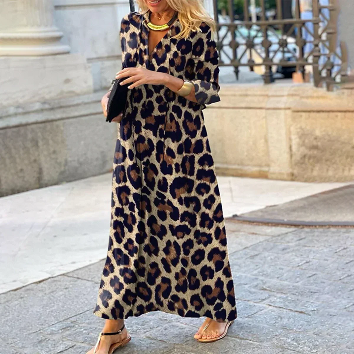Verity | Leopard Print Dress