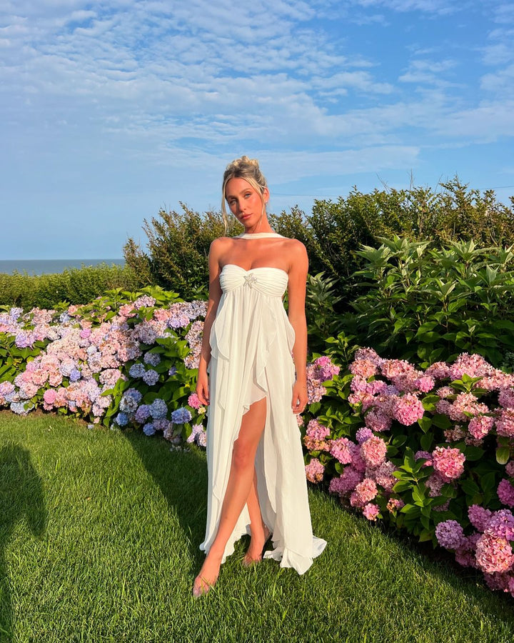 Sloane | Romantic Ruffle Maxi Dress
