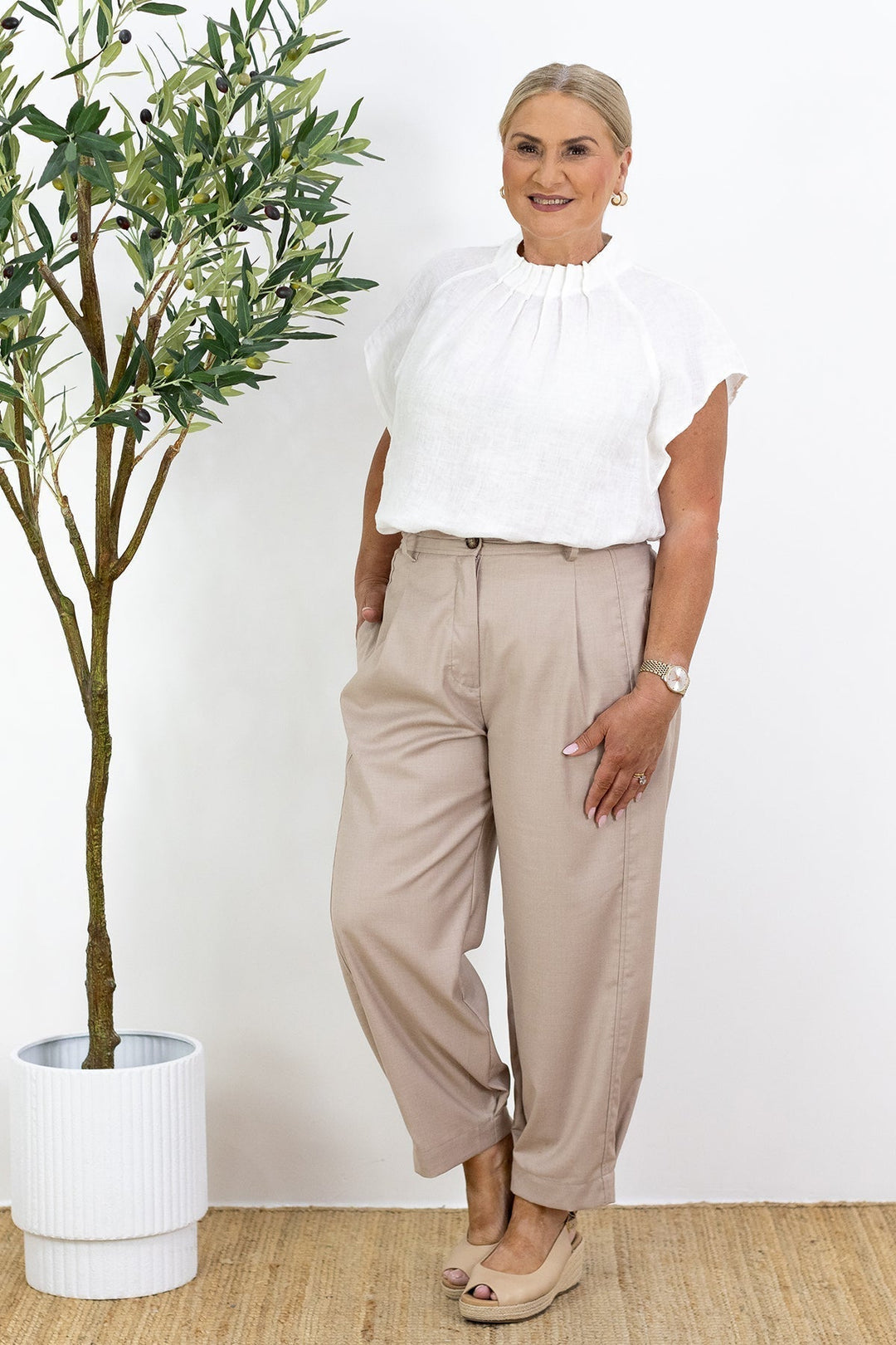 Catriona | Tailored Breezy Pant