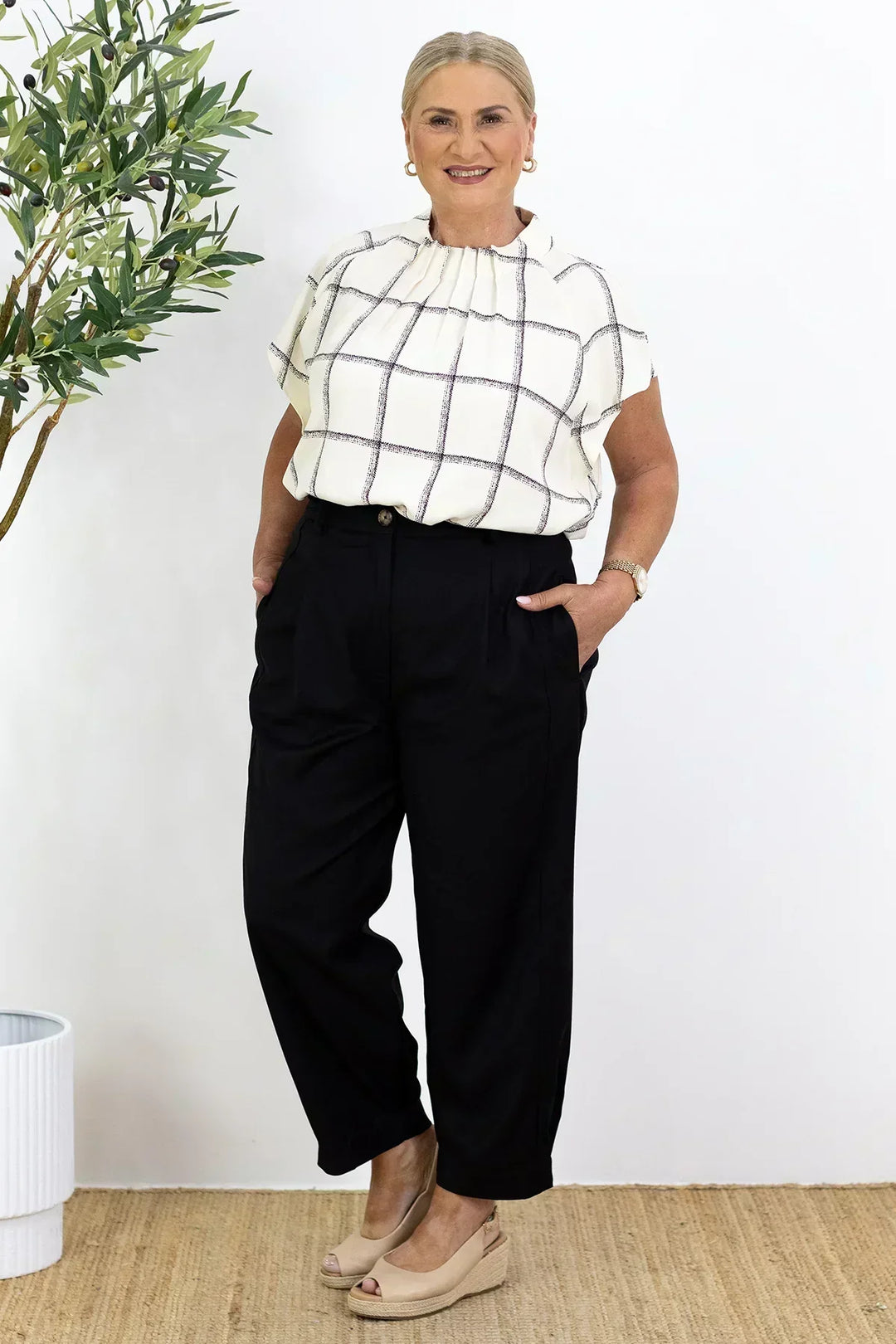 Catriona | Tailored Breezy Pant