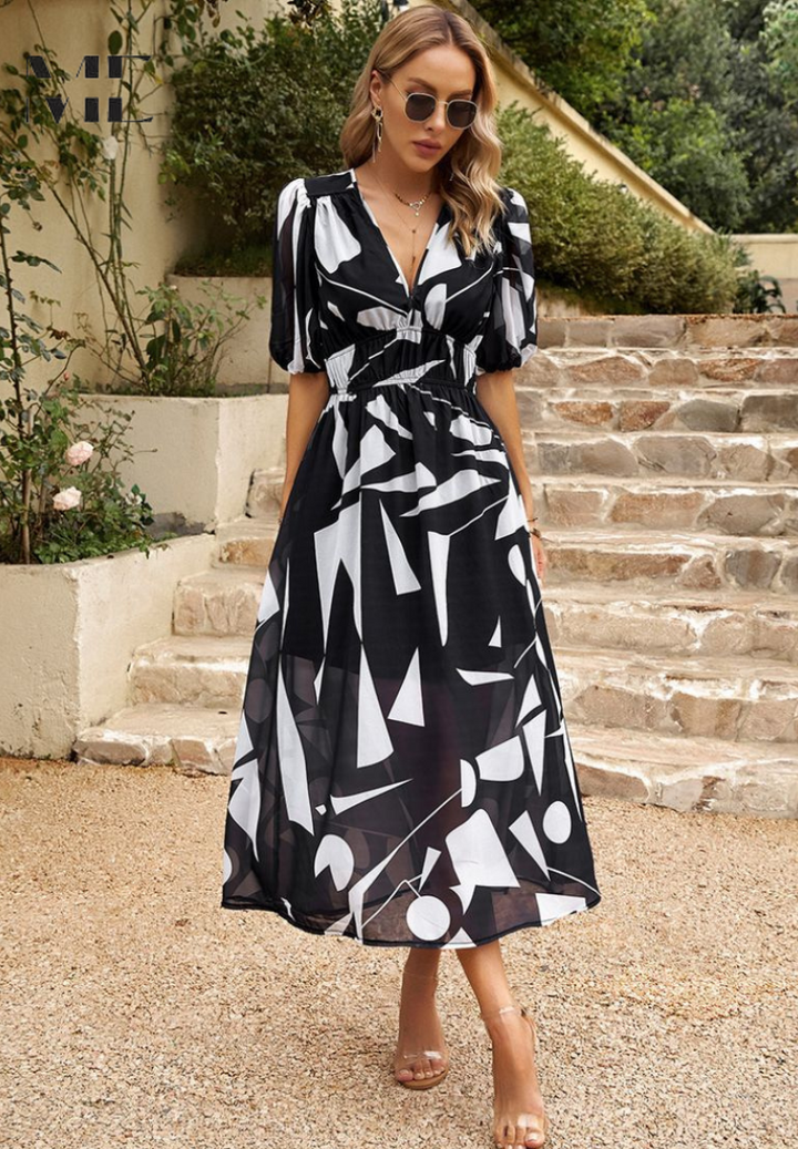 Kalani | Elegant Floral Dress