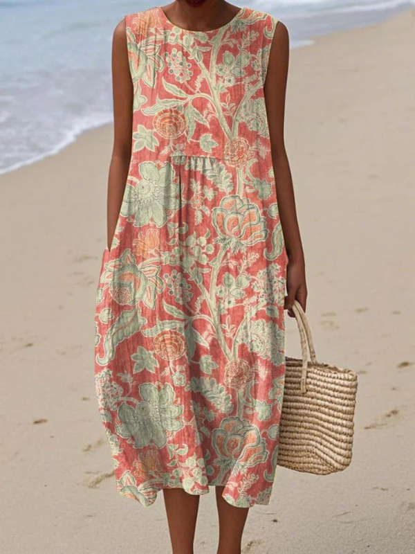 Promise | Floral Midi Dress