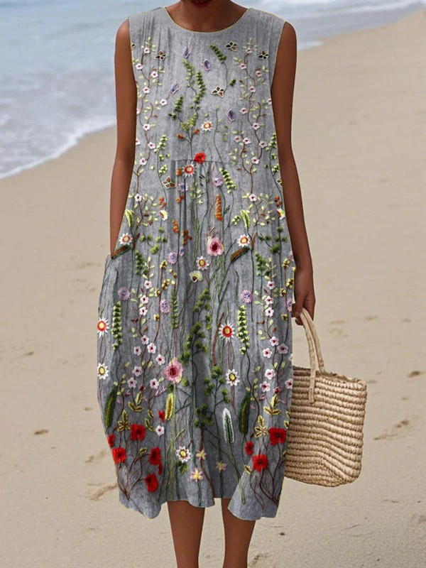 Latoya | Wildflower Midi Dress