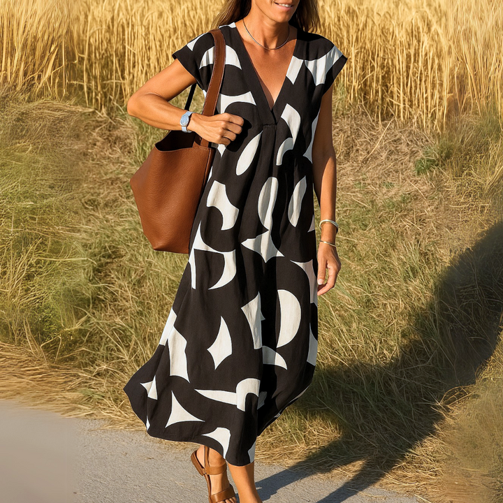 Taryn | Lightweight V-Neck Dress