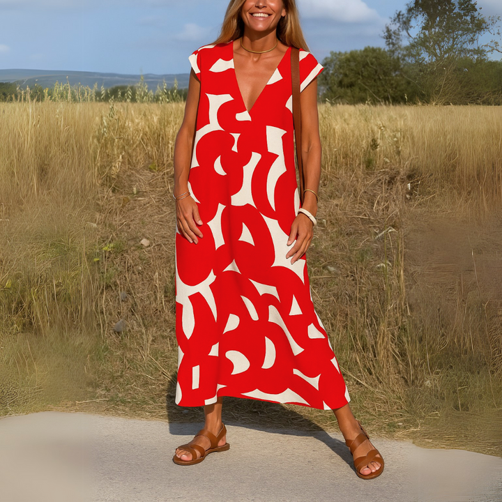Taryn | Lightweight V-Neck Dress