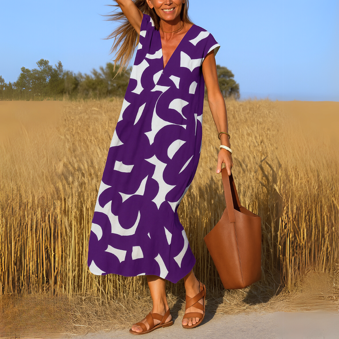 Taryn | Lightweight V-Neck Dress