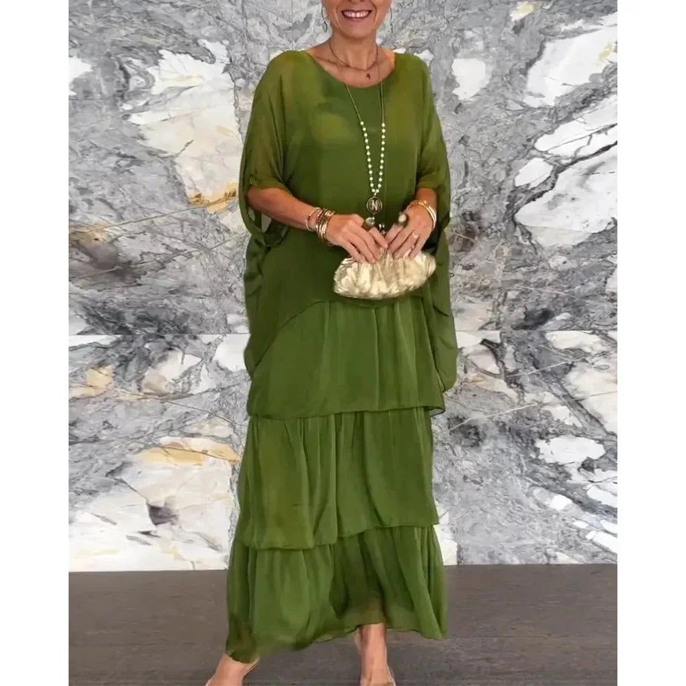 Lanelle | Long and Flowing Elegant Dress