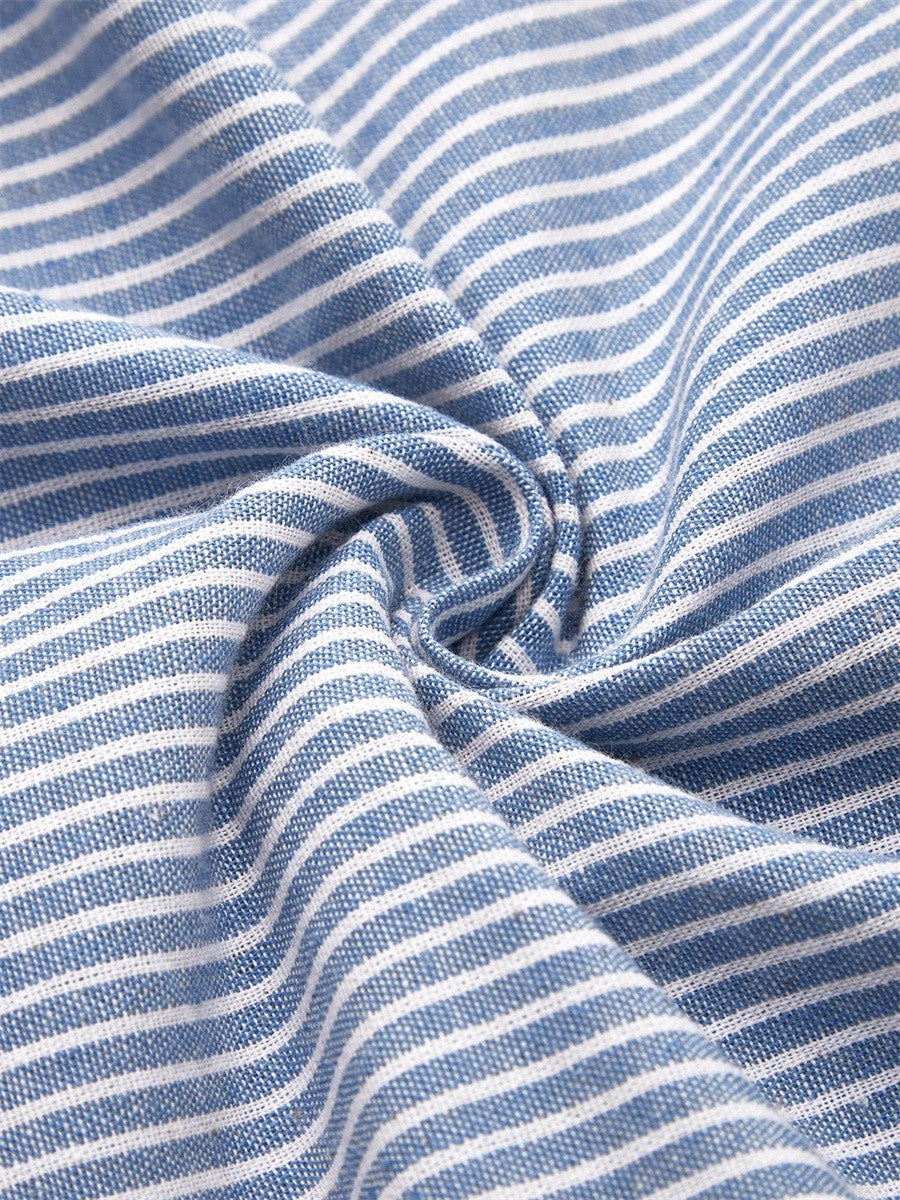 Angie | Striped a-Line Midi Dress