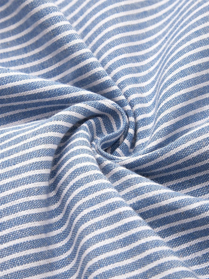Angie | Striped a-Line Midi Dress
