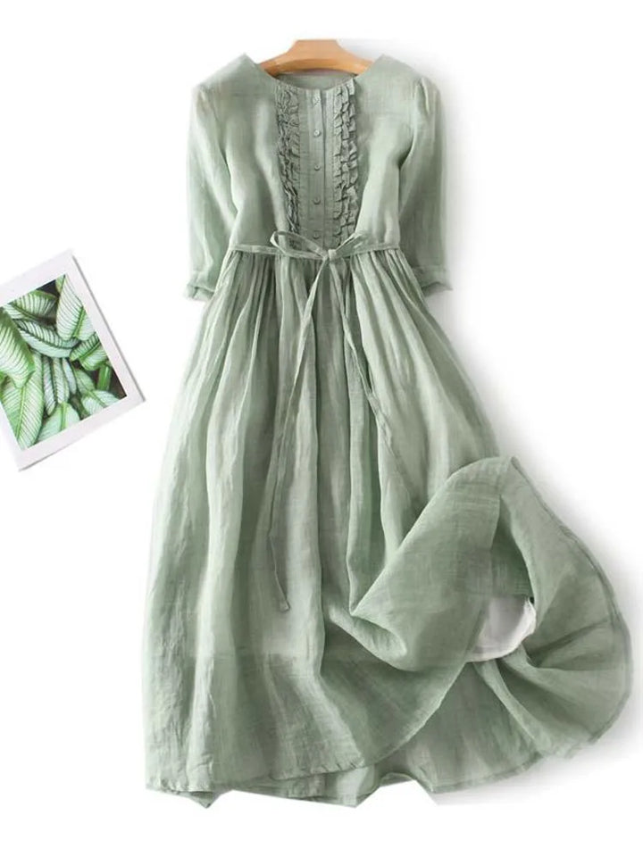 Krystyn | Stylish Linen Dress
