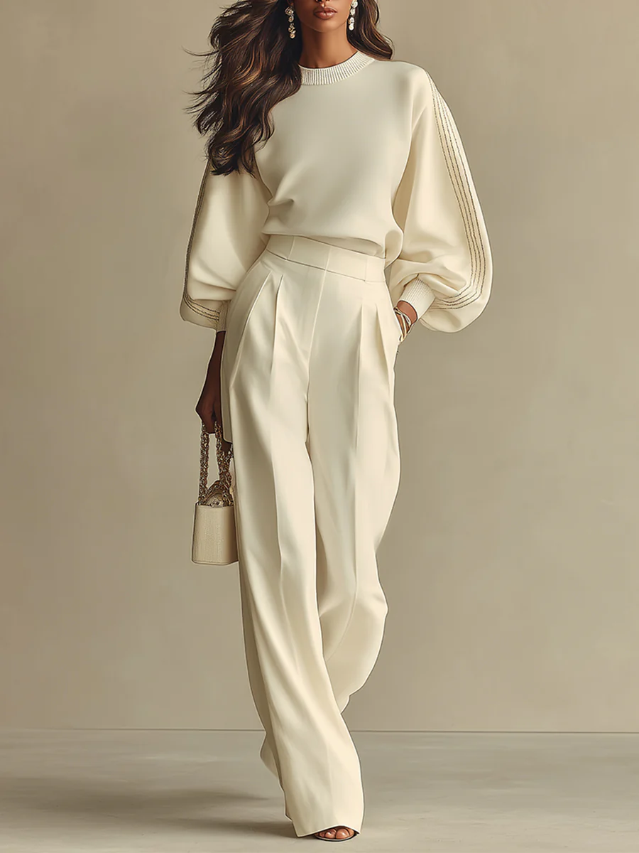 Carly | Elegant Ribbed Set
