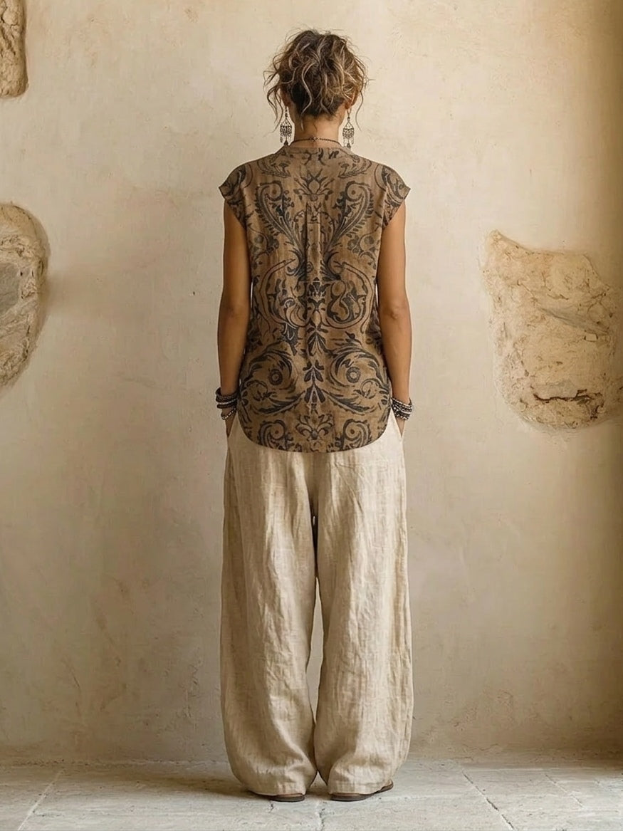 Millicent – Relaxed Boho Three-Piece Set