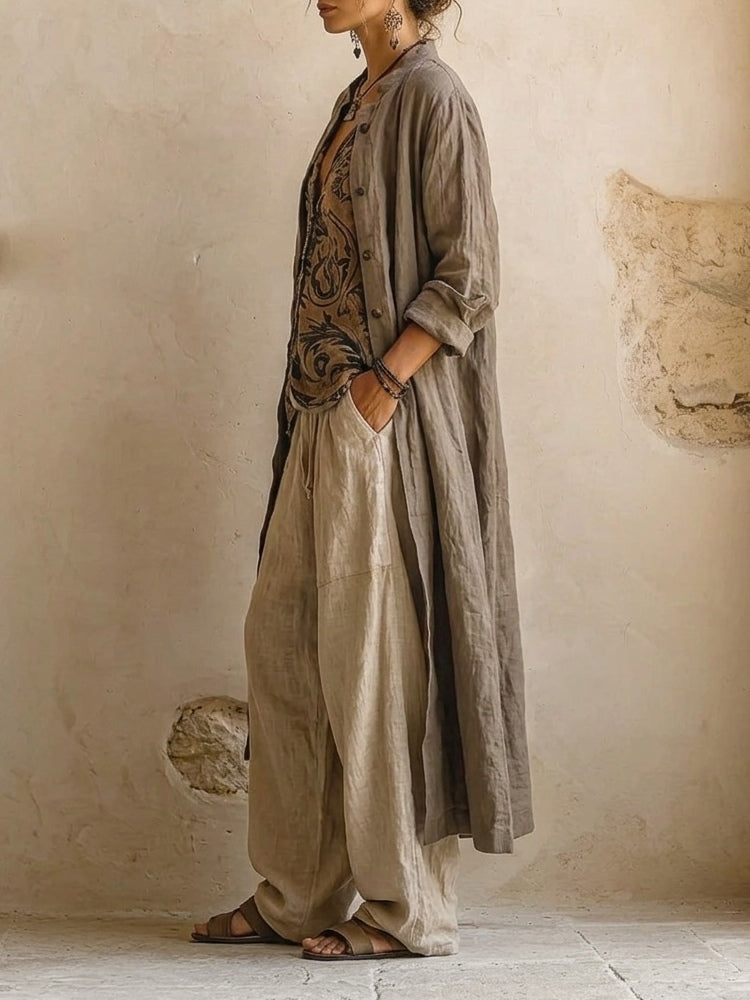 Millicent – Relaxed Boho Three-Piece Set