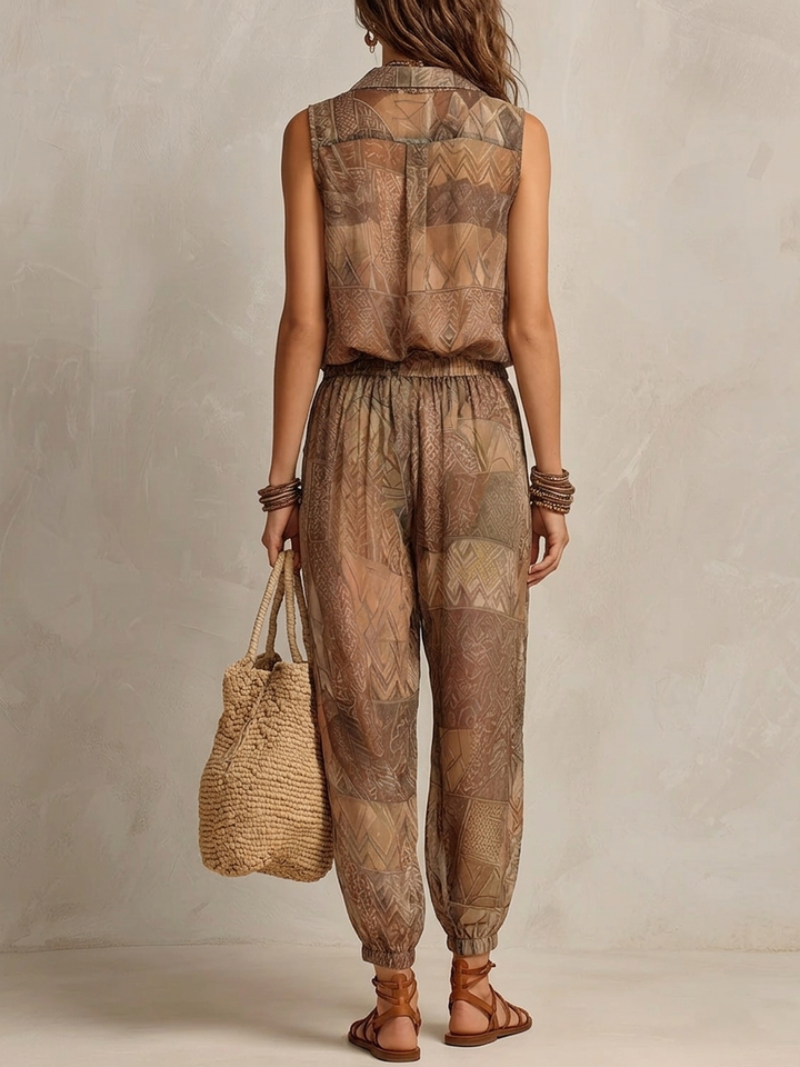 Armani | Relaxed Printed Jumpsuit