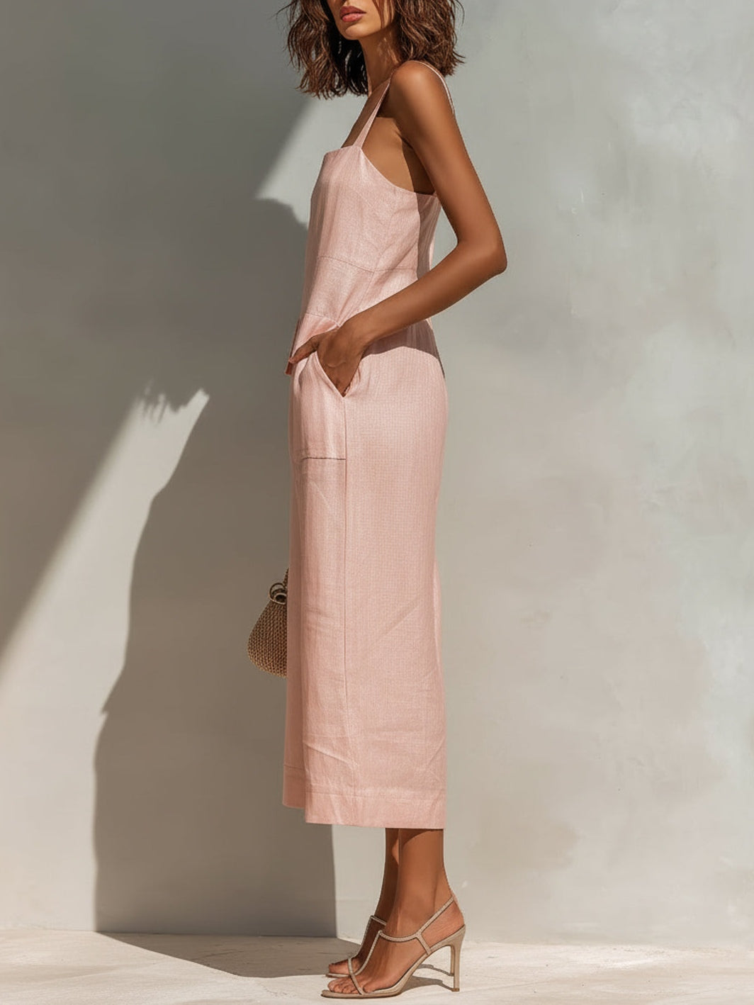 Zaniya | Minimal Linen Jumpsuit