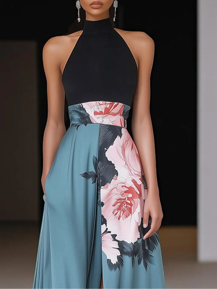 Simone | A-Line Floral Maxi