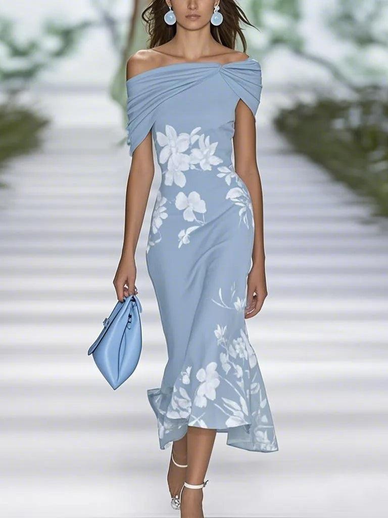 Esperanza | Elegant Floral Print Dress