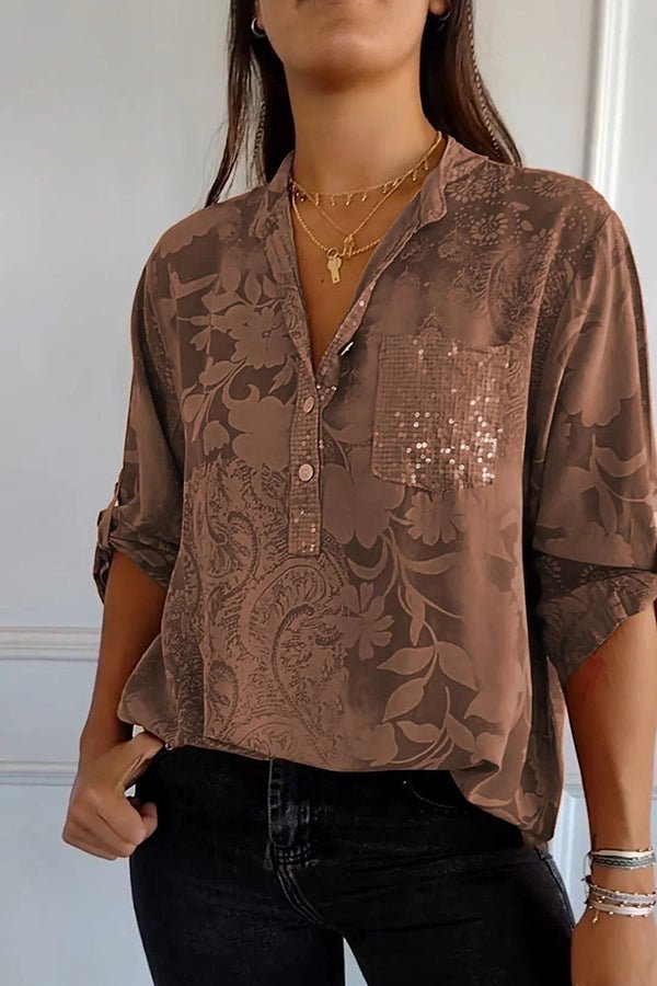 Rae | Elegant Sequin Top