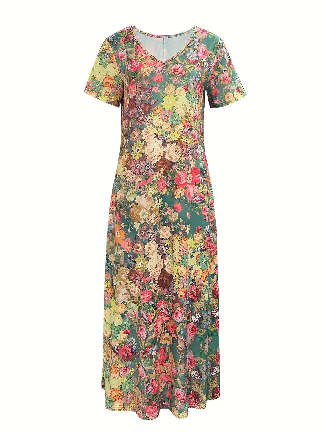 Simone | Artistic Tummy-Flattering Dress