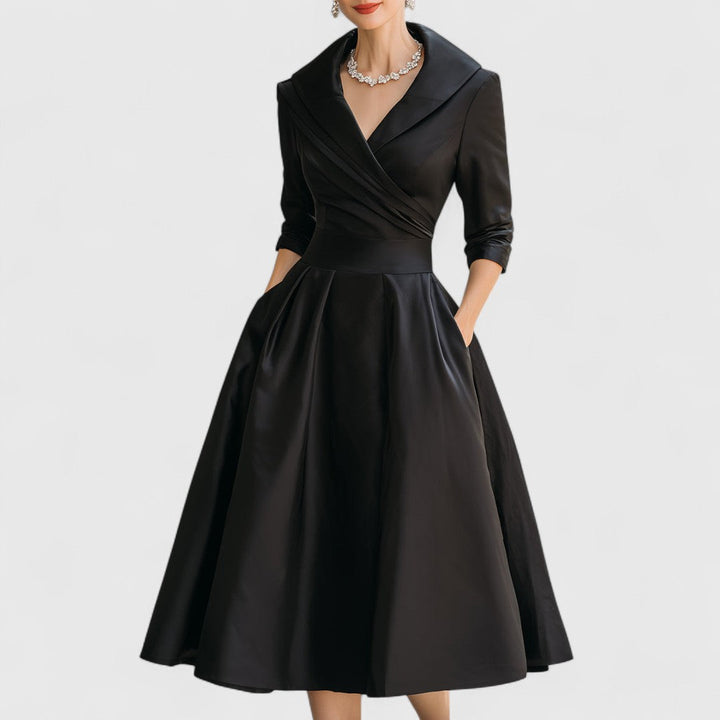 Ariel | Elegant Midi Dress