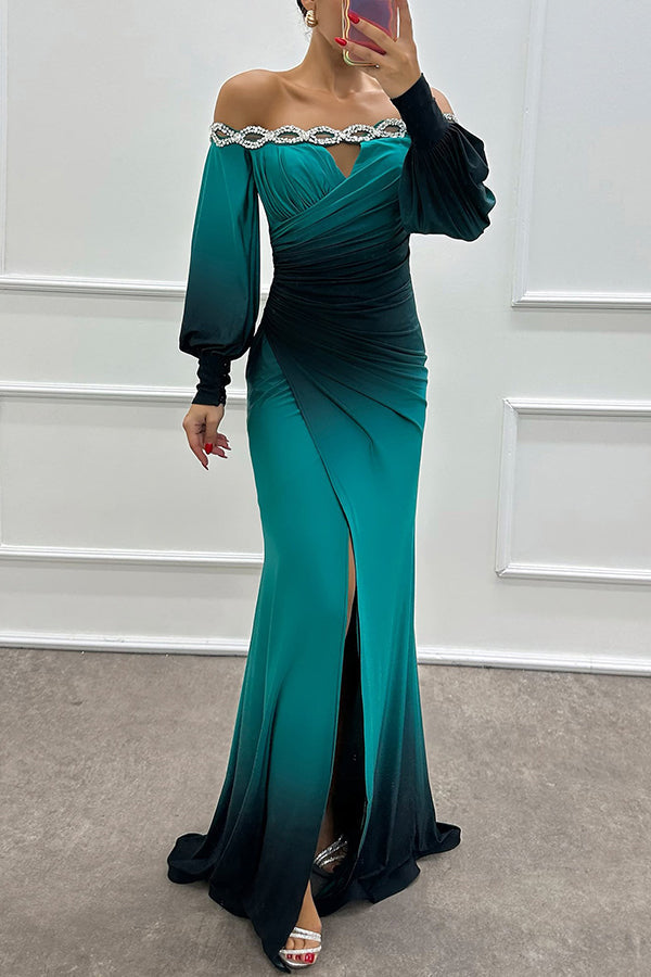 Whitney | Ombre Elegance Gown