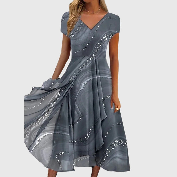 Michele | Flowing Midi Dress