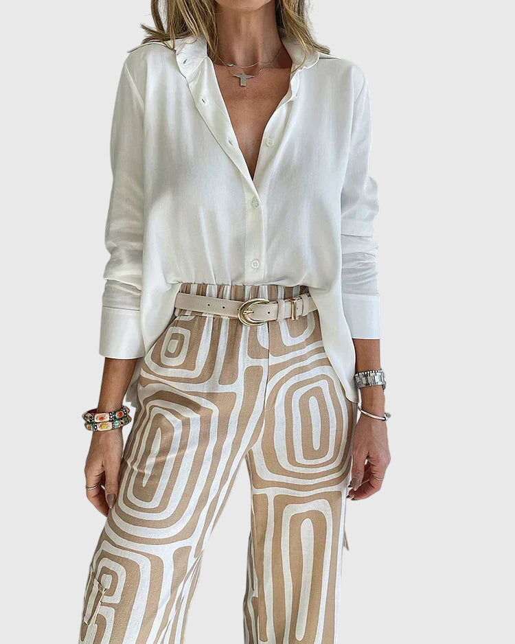 Averie | Stylish Pants + Free Blouse & Belt