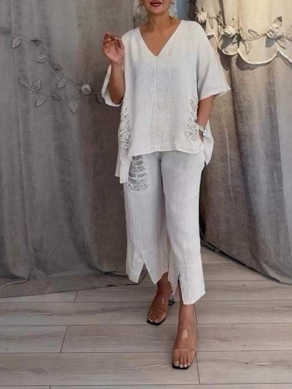 Selena | Elegant Two-Piece Summer Set for the Sunny Days