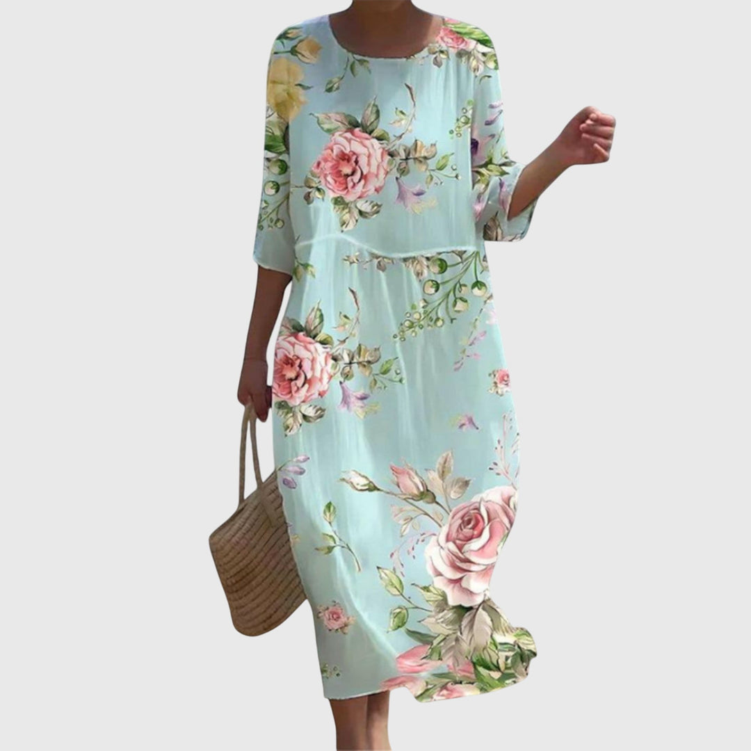 Rowena | Stylish Floral Maxi Dress