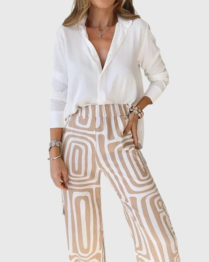 Averie | Stylish Pants + Free Blouse & Belt