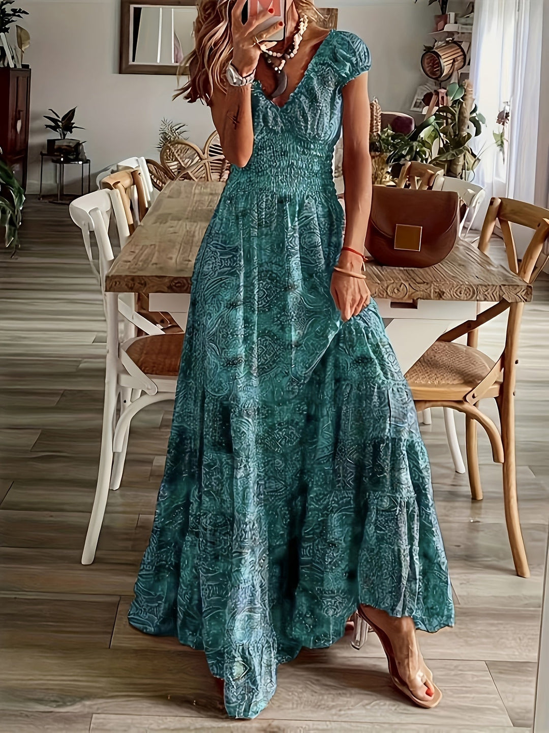 Kemora | Artistic Tummy-Flattering Dress