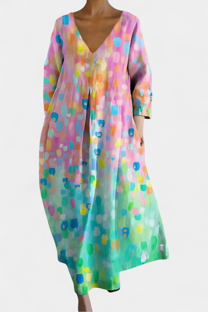 Willa | Comfortable V-Neck Dress