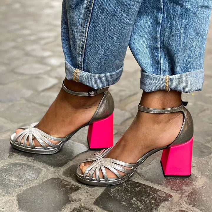 Quincy | Refined Heels Silver