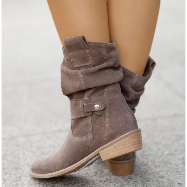 Jenna | Leather-Style Boots