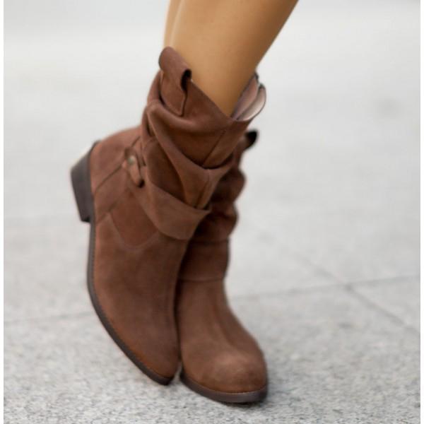 Jenna | Leather-Style Boots