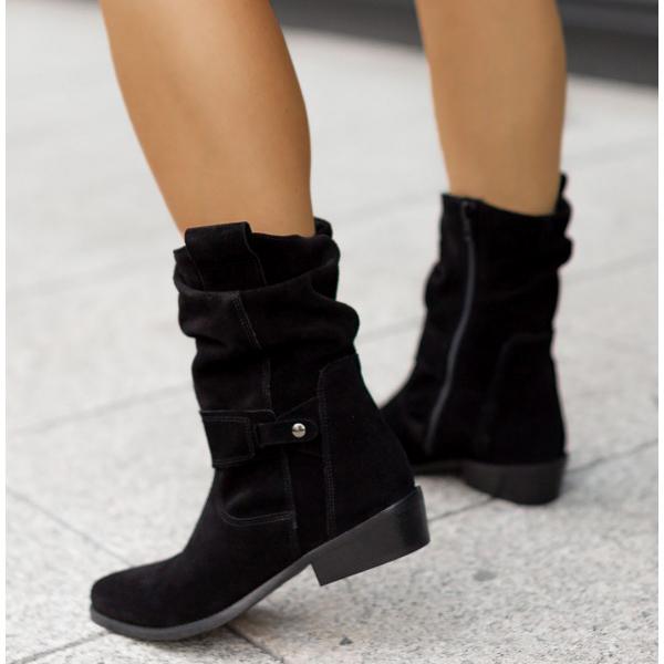 Jenna | Leather-Style Boots