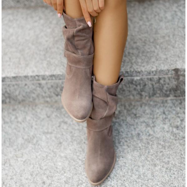 Jenna | Leather-Style Boots