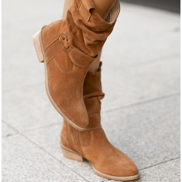 Jenna | Leather-Style Boots