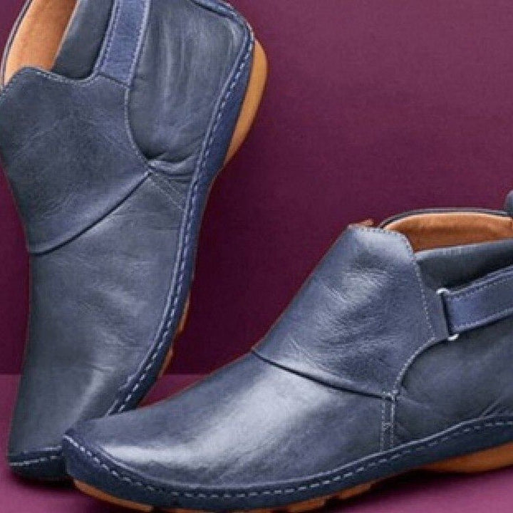 Tabatha – Orthopedic Ankle Boots with Adjustable Strap