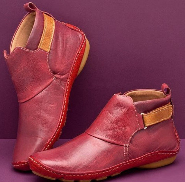 Tabatha – Orthopedic Ankle Boots with Adjustable Strap