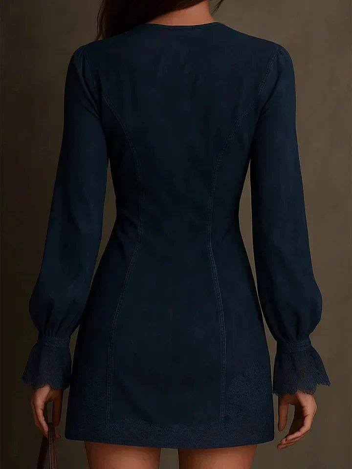 Fernanda | Suede Mini Dress
