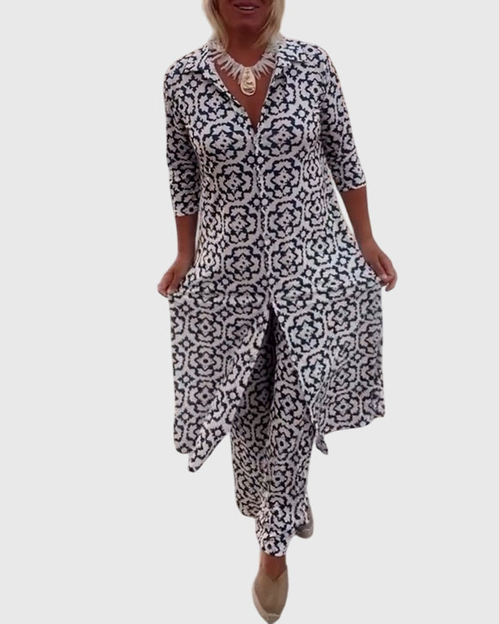Sydnee | Elegant Vintage Two-Piece Set