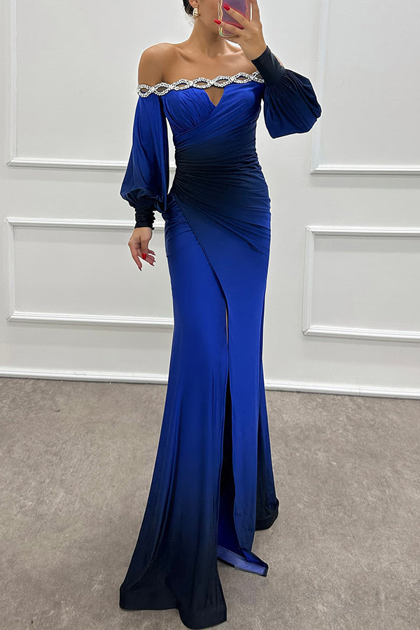 Whitney | Ombre Elegance Gown