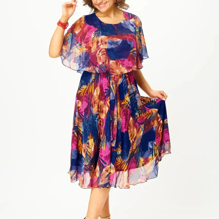 Lemuel | Plus Size Chiffon Dress