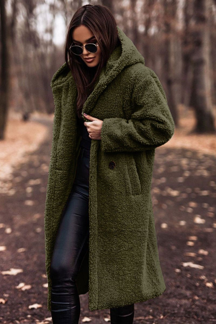 Rosemary – Oversized Teddy Fleece Coat