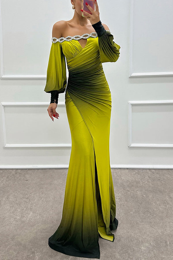 Whitney | Ombre Elegance Gown