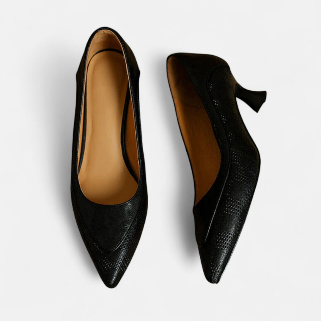 Guadalupe | Leather Heels